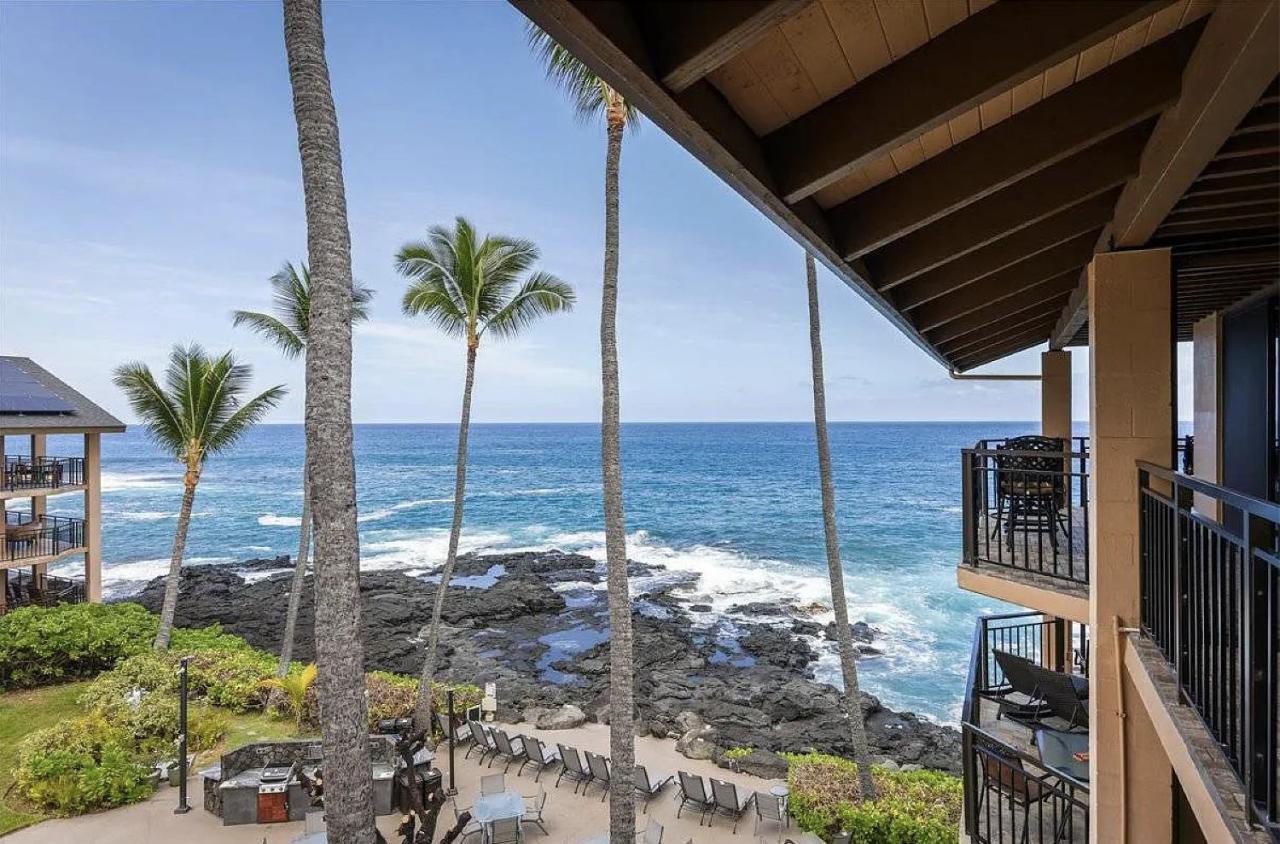 Apartamento Oceanfront Penthouse With Loft Kailua-Kona Exterior foto
