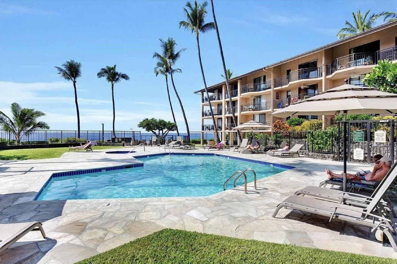 Apartamento Oceanfront Penthouse With Loft Kailua-Kona Exterior foto